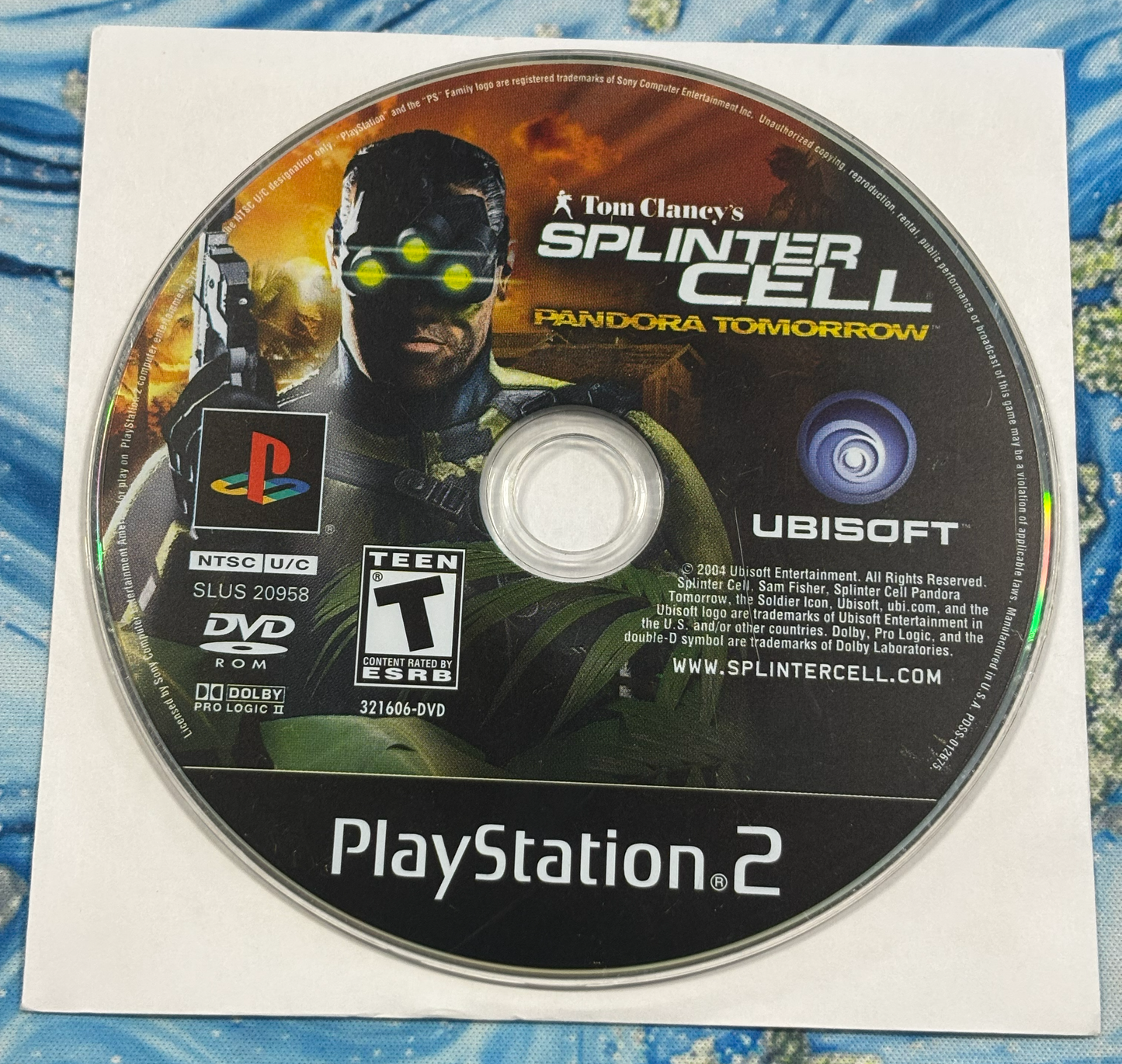 Tom Clancy's Splinter Cell Pandora Tomorrow