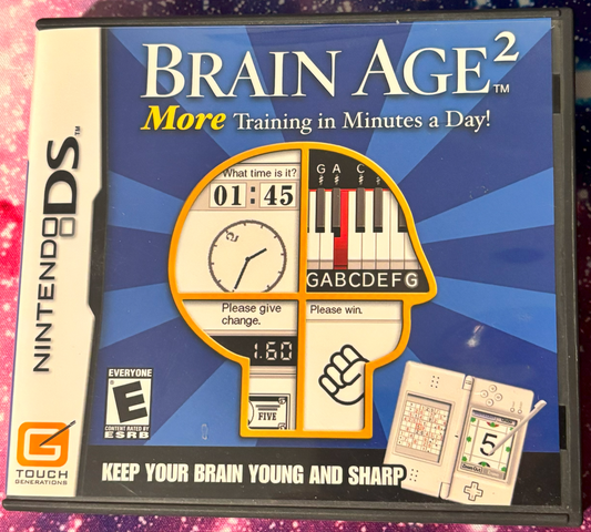Brain Age 2 (with Box, Cover, and Manual)