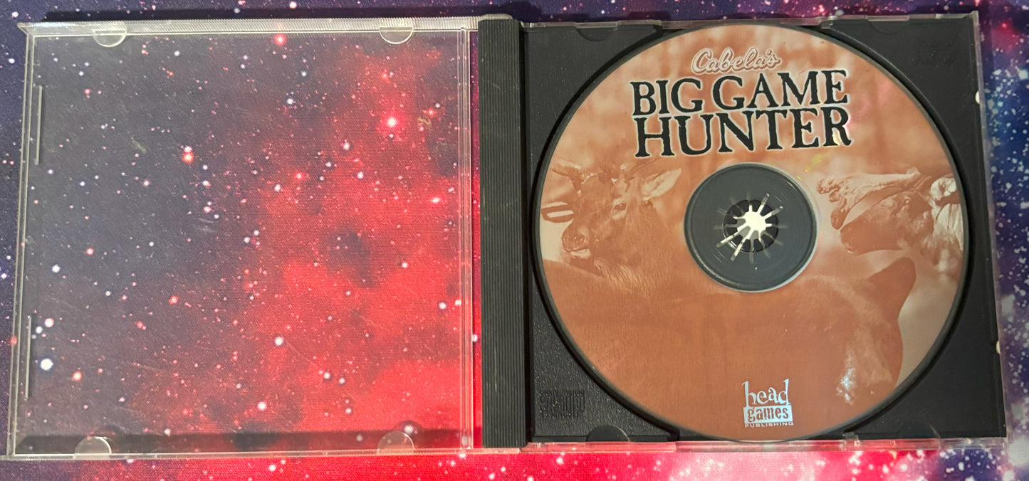 CD with 'Big Game Hunter' cover and red and black case