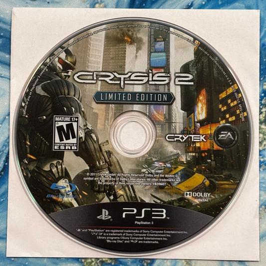 Crysis 2 Limited Edition