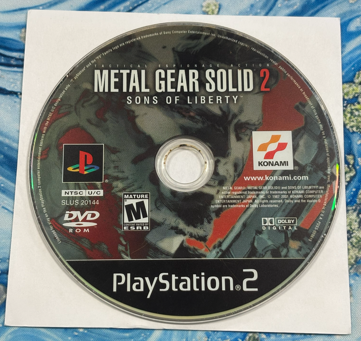 Metal Gear Solid 2 Sons of Liberty