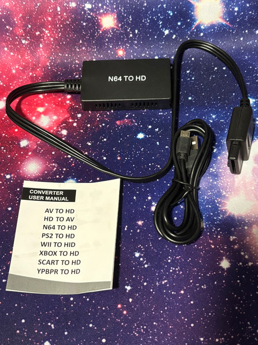 Nintendo 64 High-Definition output Conversion Cable set
