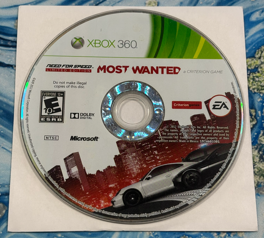 Need for Speed Most Wanted Limited Edition