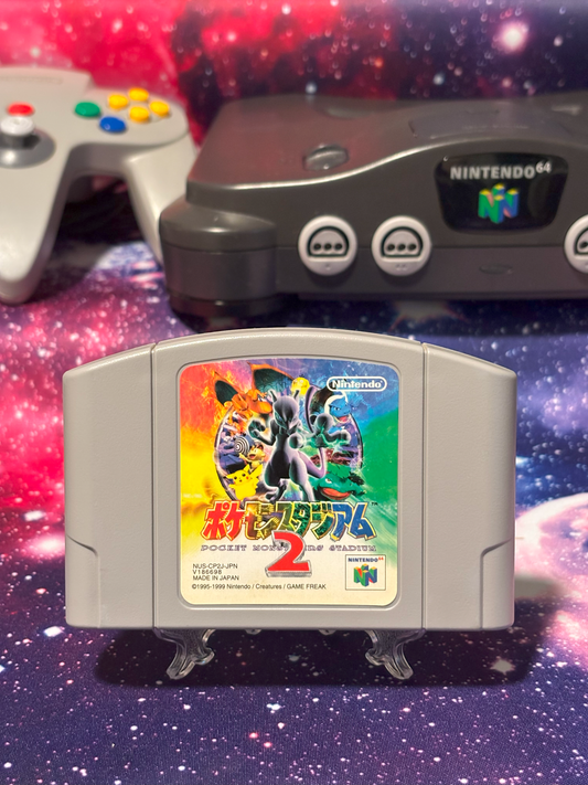 Pocket Monsters Stadium 2 (Pokemon Stadium Japanese Version)