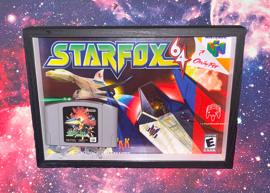 Star Fox 64 Shadowbox Art Piece Bundle