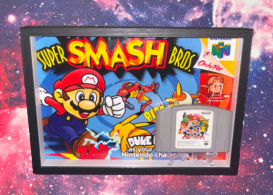 Super Smash Bros. Shadowbox Art Piece Bundle