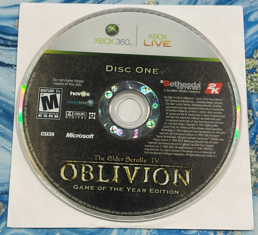 The Elder Scrolls IV Oblivion (GOTY)