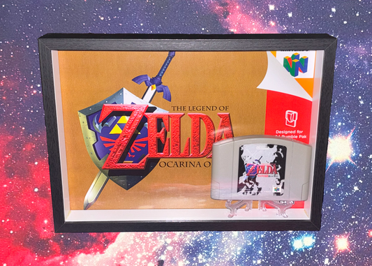 Legend of Zelda: Ocarina of Time Shadowbox Art Piece Bundle